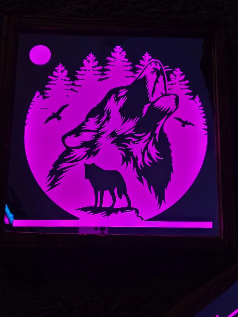 N/A etched lighted